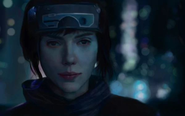 Motoko Kusanagi movie Ghost in the Shell (2017) HD Desktop Wallpaper | Background Image