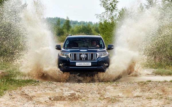 vehicle Toyota Land Cruiser Prado HD Desktop Wallpaper | Background Image
