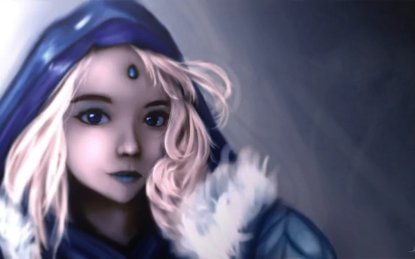 Crystal Maiden (DotA 2) video game DotA 2 HD Desktop Wallpaper | Background Image