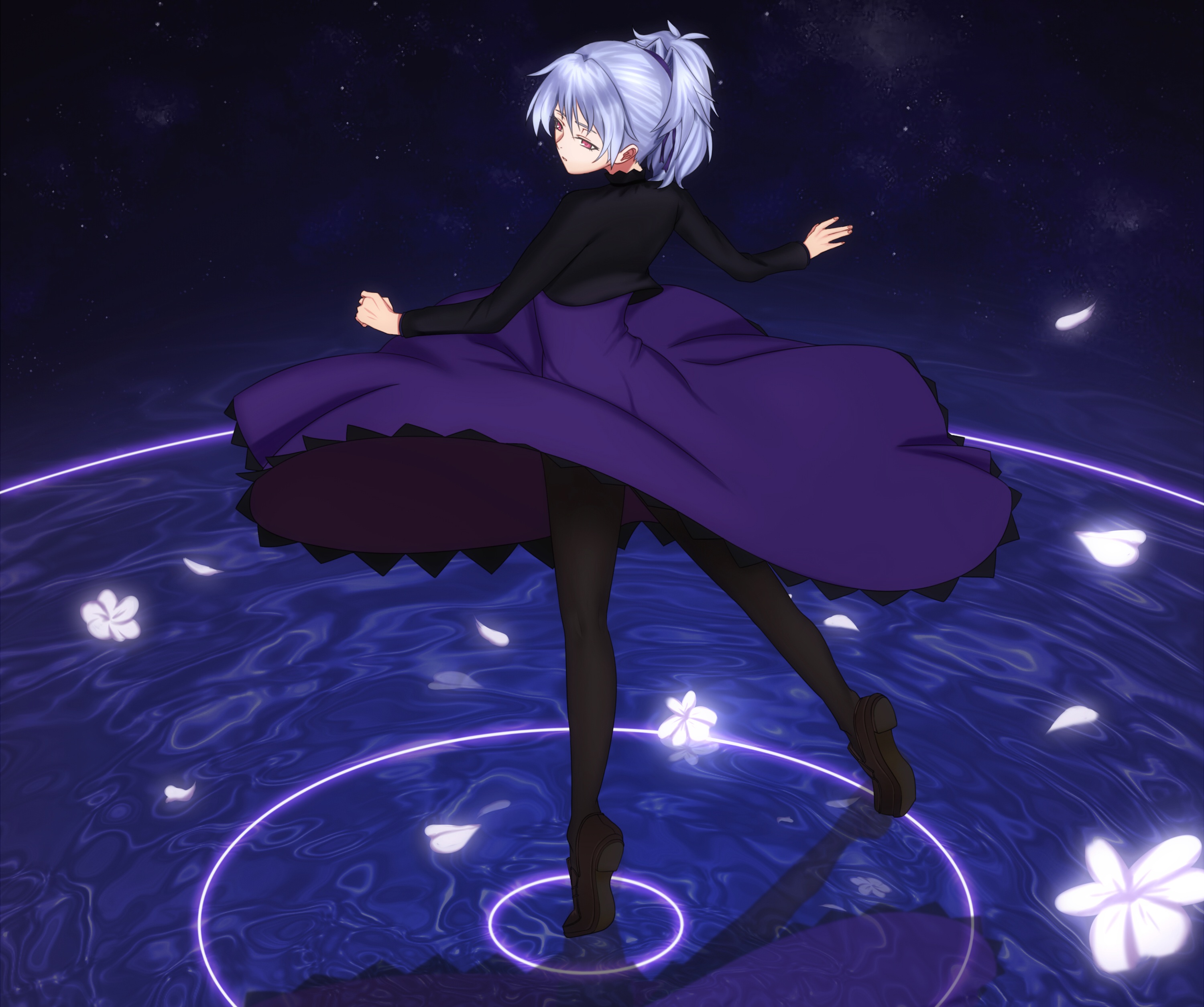 Darker than Black anime Cute Yin theme