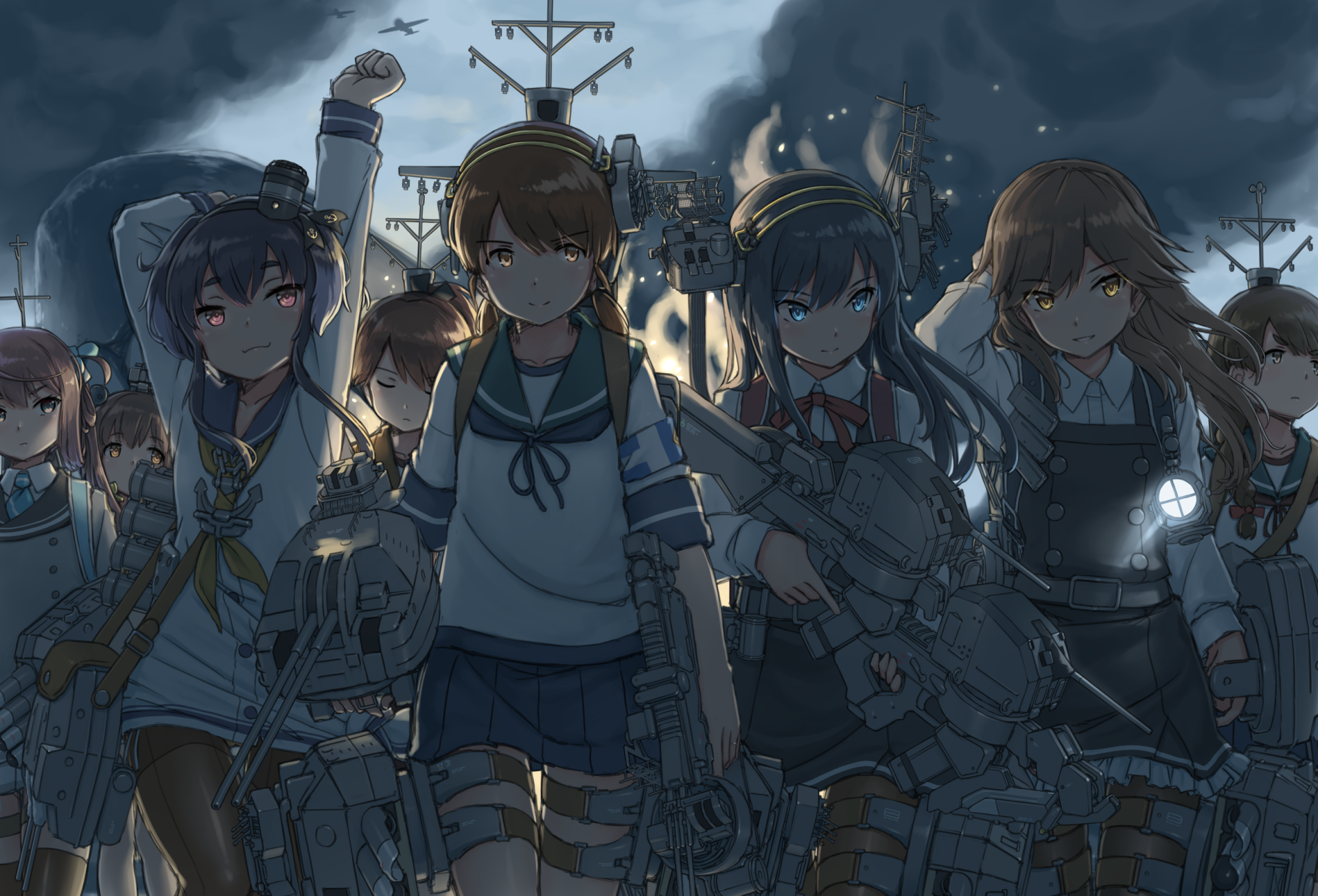 Uranami Kancolle 高清壁纸 桌面背景