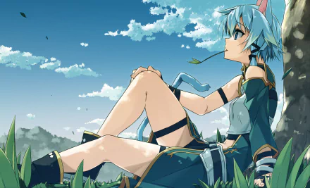Shino Asada Sinon (Sword Art Online) Anime Sword Art Online II HD Desktop Wallpaper | Background Image