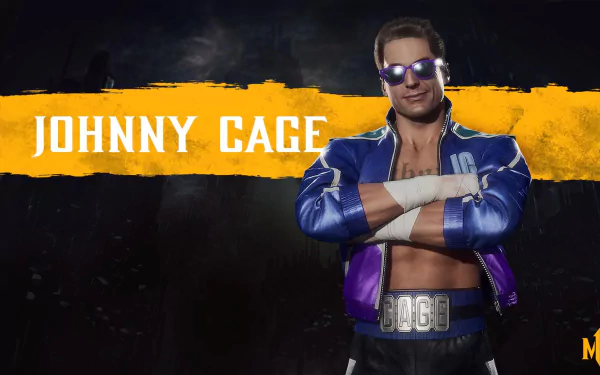 Johnny Cage video game Mortal Kombat 11 HD Desktop Wallpaper | Background Image