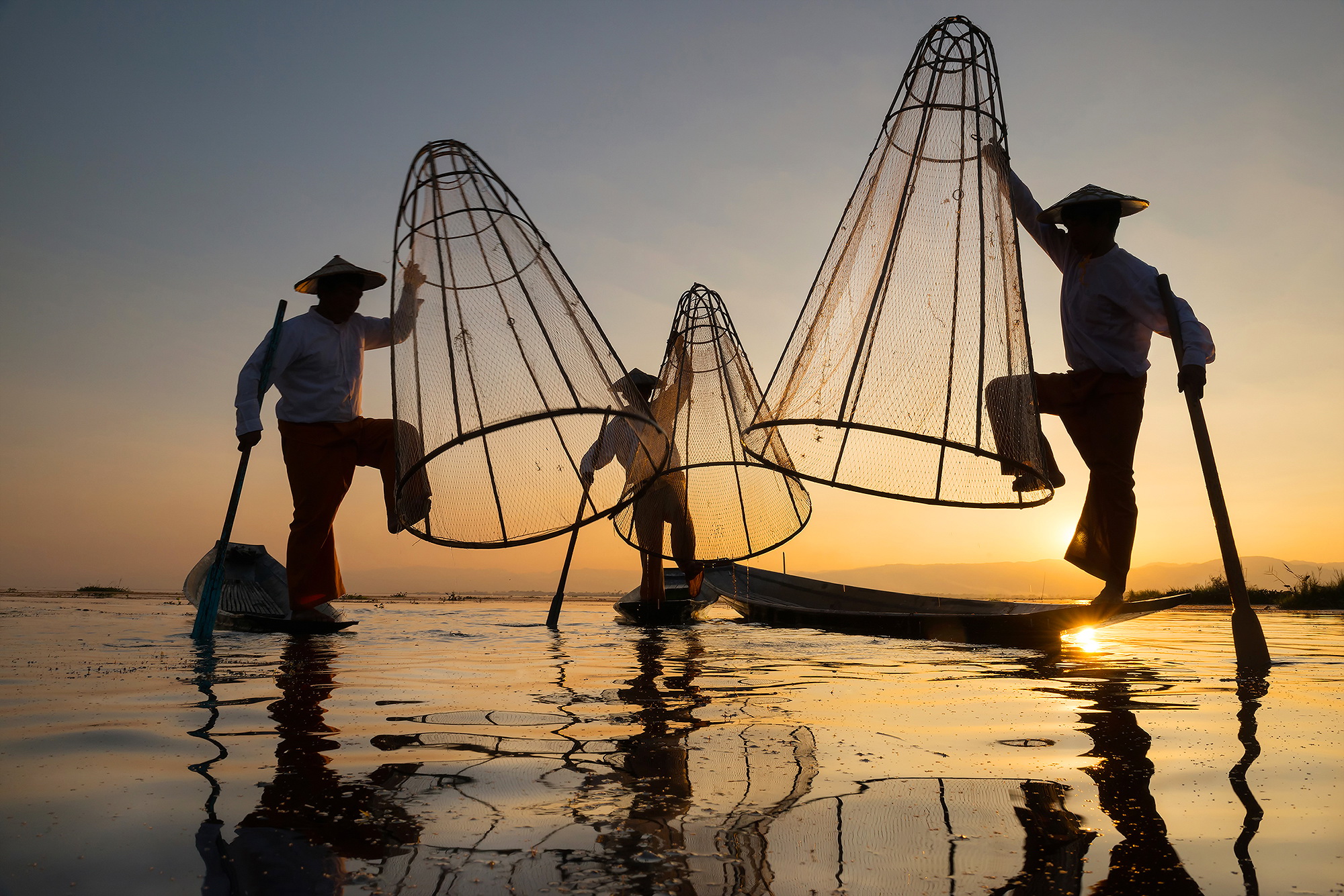 Inle Lake Fisherman · Free Stock Photo