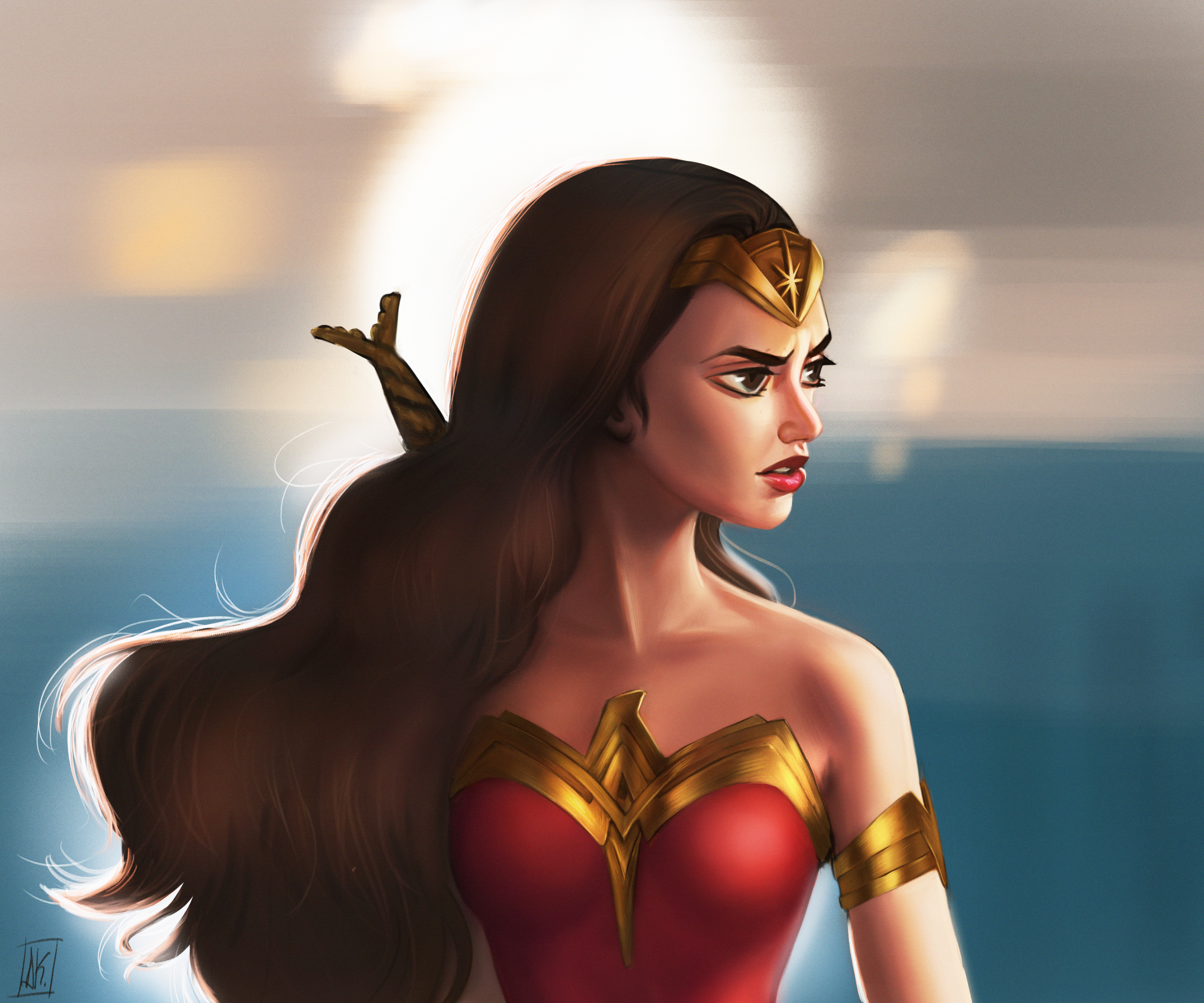 Wonder Woman HD Wallpaper by Alina Kelm