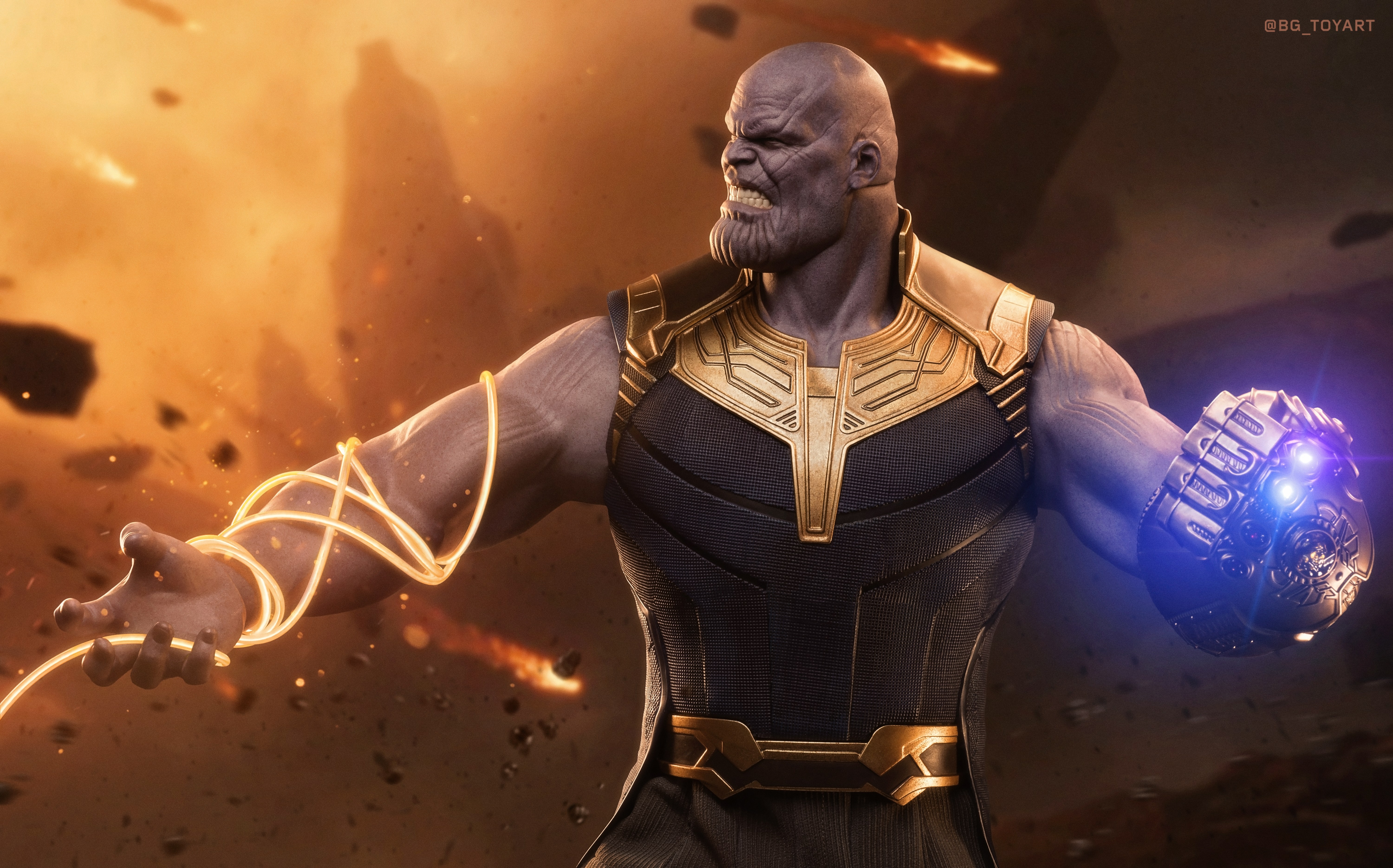 Avengers: Infinity War 4k Ultra HD Wallpaper by Alex Brooks