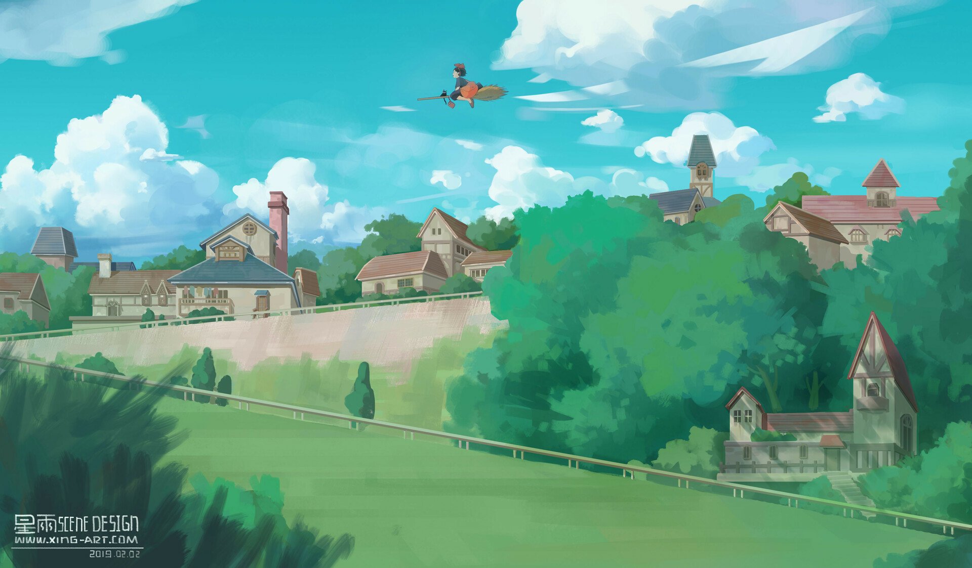 Anime Kiki's Delivery Service HD Wallpaper by Star Academy