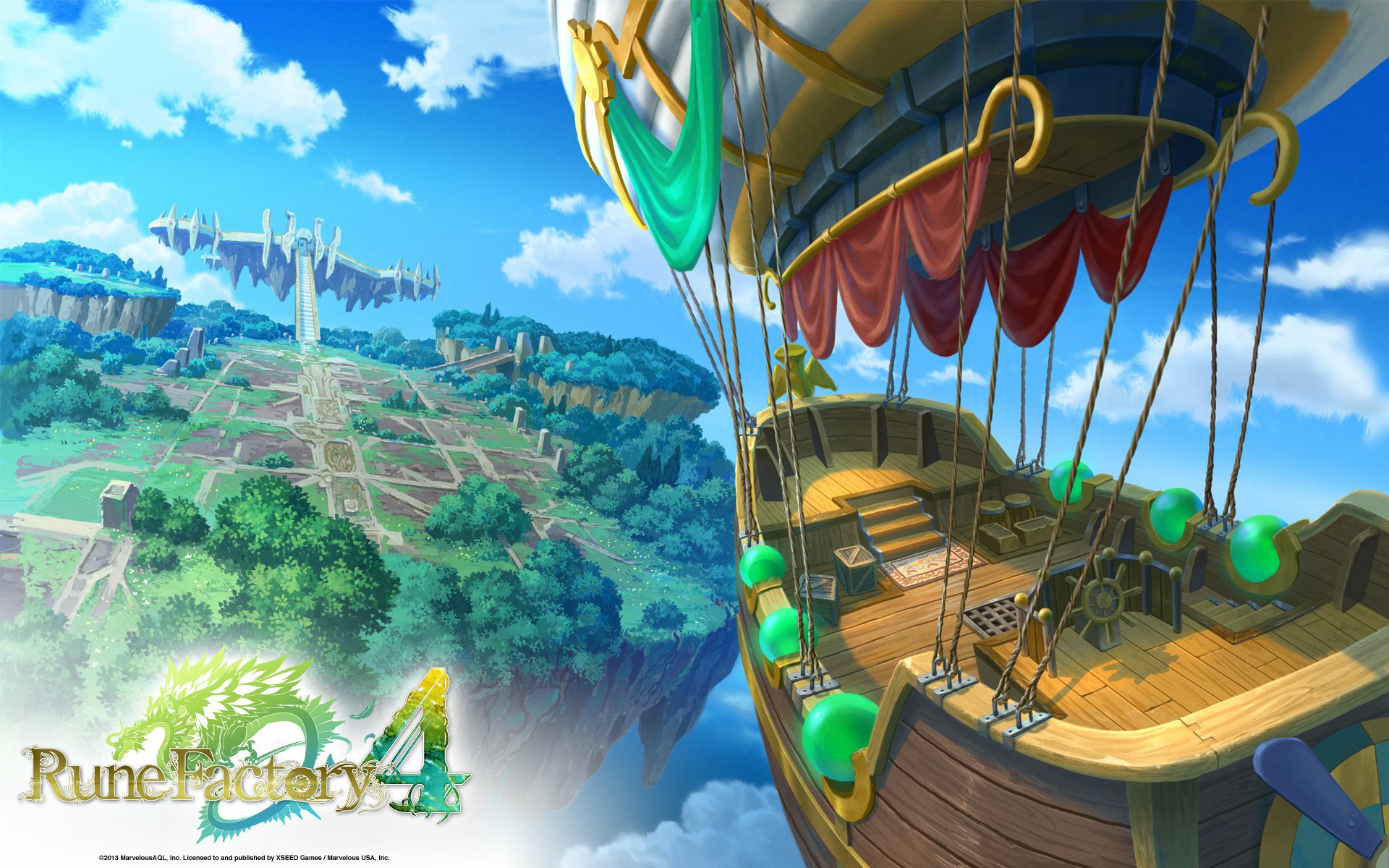 Download Rune Factory Video Game Rune Factory 4 HD Wallpaper