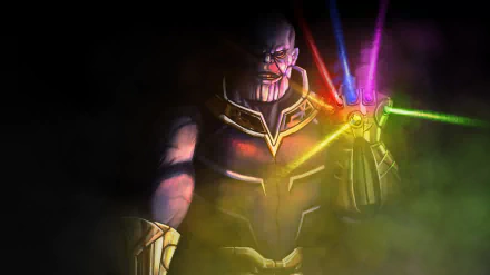 Infinity Gauntlet Comic Thanos HD Desktop Wallpaper | Background Image