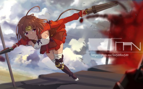 Anime Kabaneri of the Iron Fortress Mumei HD Wallpaper | Background Image