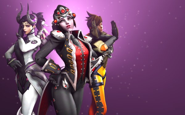 Video Game Overwatch Tracer Widowmaker HD Wallpaper | Background Image