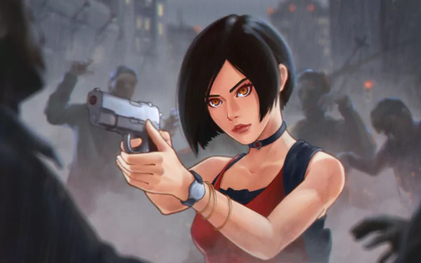 Ada Wong video game Resident Evil 2 (2019) HD Desktop Wallpaper | Background Image