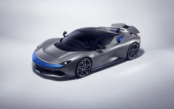 silver car supercar electric car car Pininfarina vehicle Pininfarina Battista HD Desktop Wallpaper | Background Image