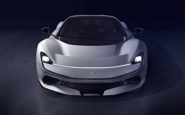 silver car supercar electric car car Pininfarina vehicle Pininfarina Battista HD Desktop Wallpaper | Background Image