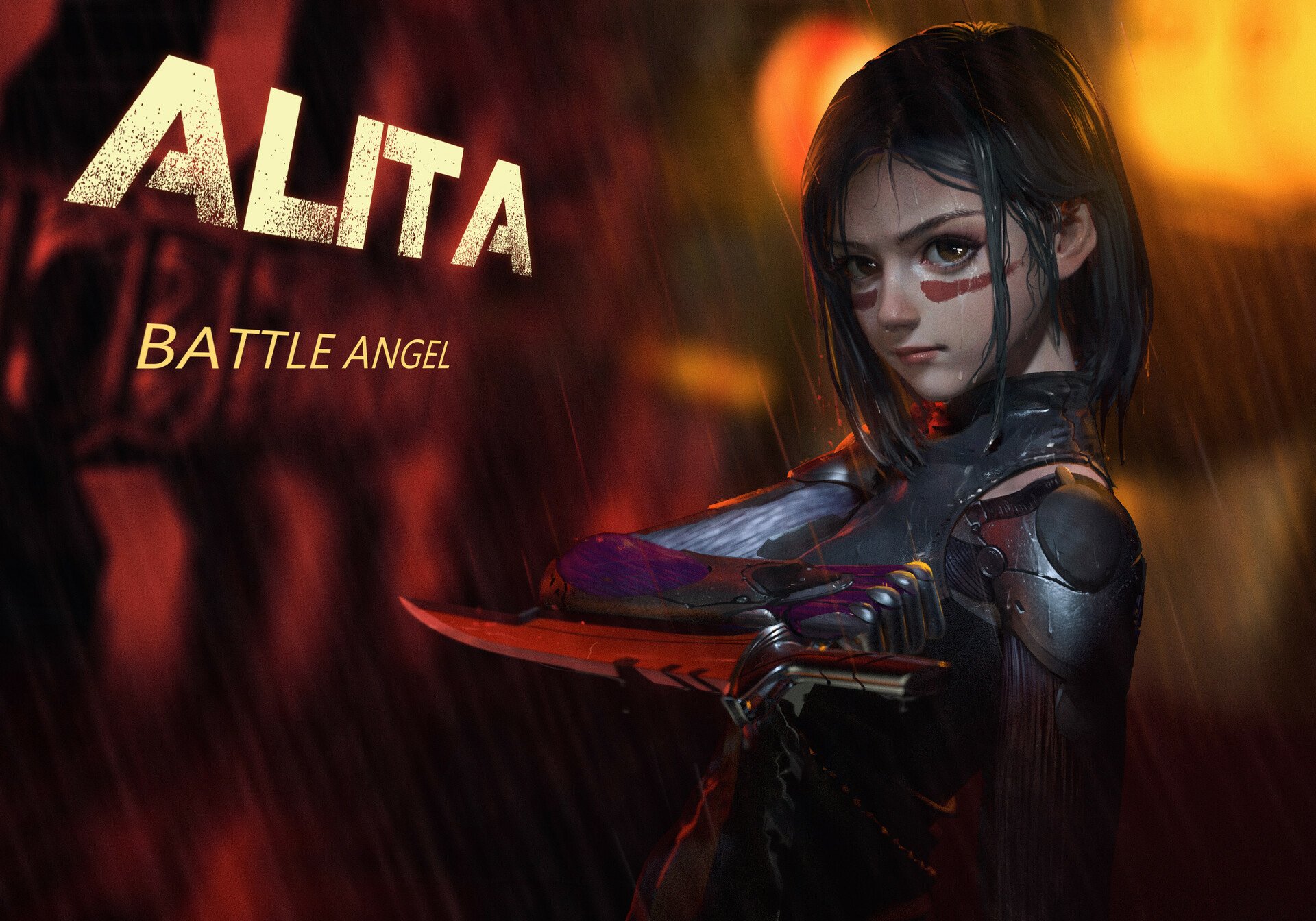 Alita: Battle Angel HD Wallpaper | Background Image | 1920x1344