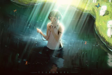 Anime Princess Mononoke HD Desktop Wallpaper | Background Image