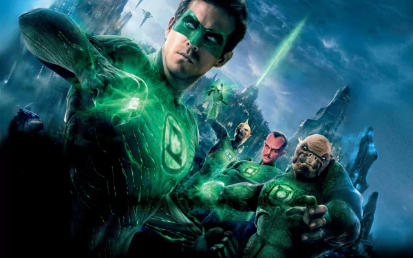 Hal Jordan Tomar-Re Ryan Reynolds Sinestro (DC Comics) Kilowog (DC Comics) movie Green Lantern HD Desktop Wallpaper | Background Image