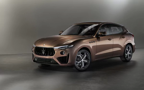 brown car SUV car Maserati vehicle Maserati Levante HD Desktop Wallpaper | Background Image