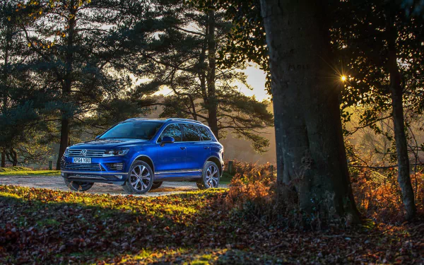 SUV car Volkswagen Volkswagen Touareg vehicle Volkswagen Touareg R-Line HD Desktop Wallpaper | Background Image