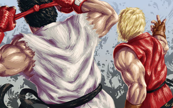 Ken Masters Ryu (Street Fighter) video game Street Fighter HD Desktop Wallpaper | Background Image