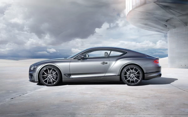 silver car car Bentley vehicle Bentley Continental GT HD Desktop Wallpaper | Background Image