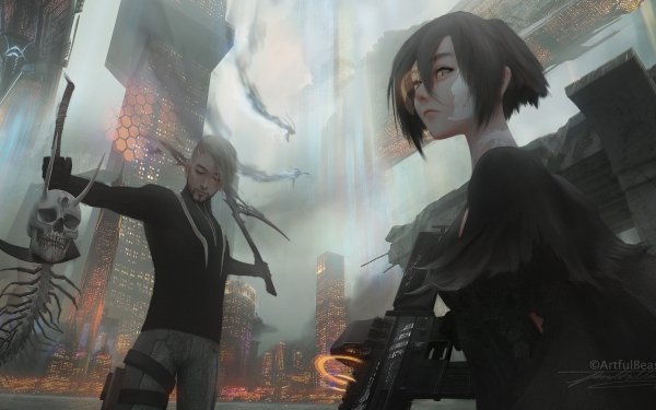 Sci Fi Apocalyptic HD Wallpaper | Background Image