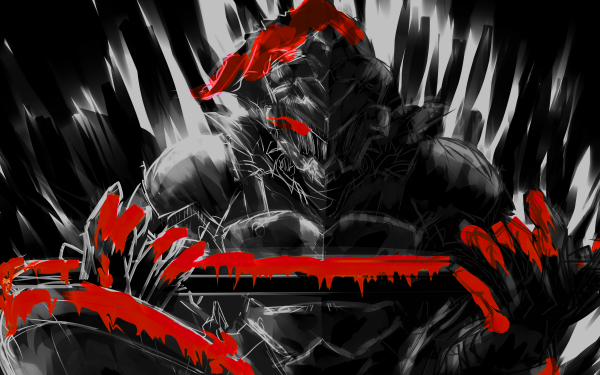 Anime Goblin Slayer Armor Sword Blood HD Wallpaper | Background Image