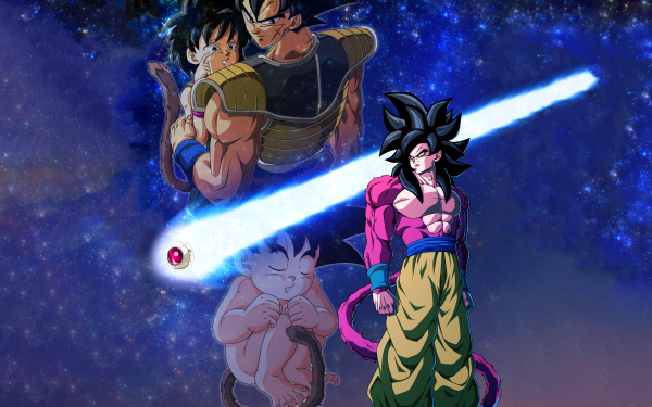 Anime Dragon Ball Super: Broly Goku Bardock Gine HD Wallpaper | Background Image