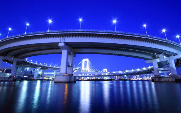 Rainbow Bridge in Tokyo